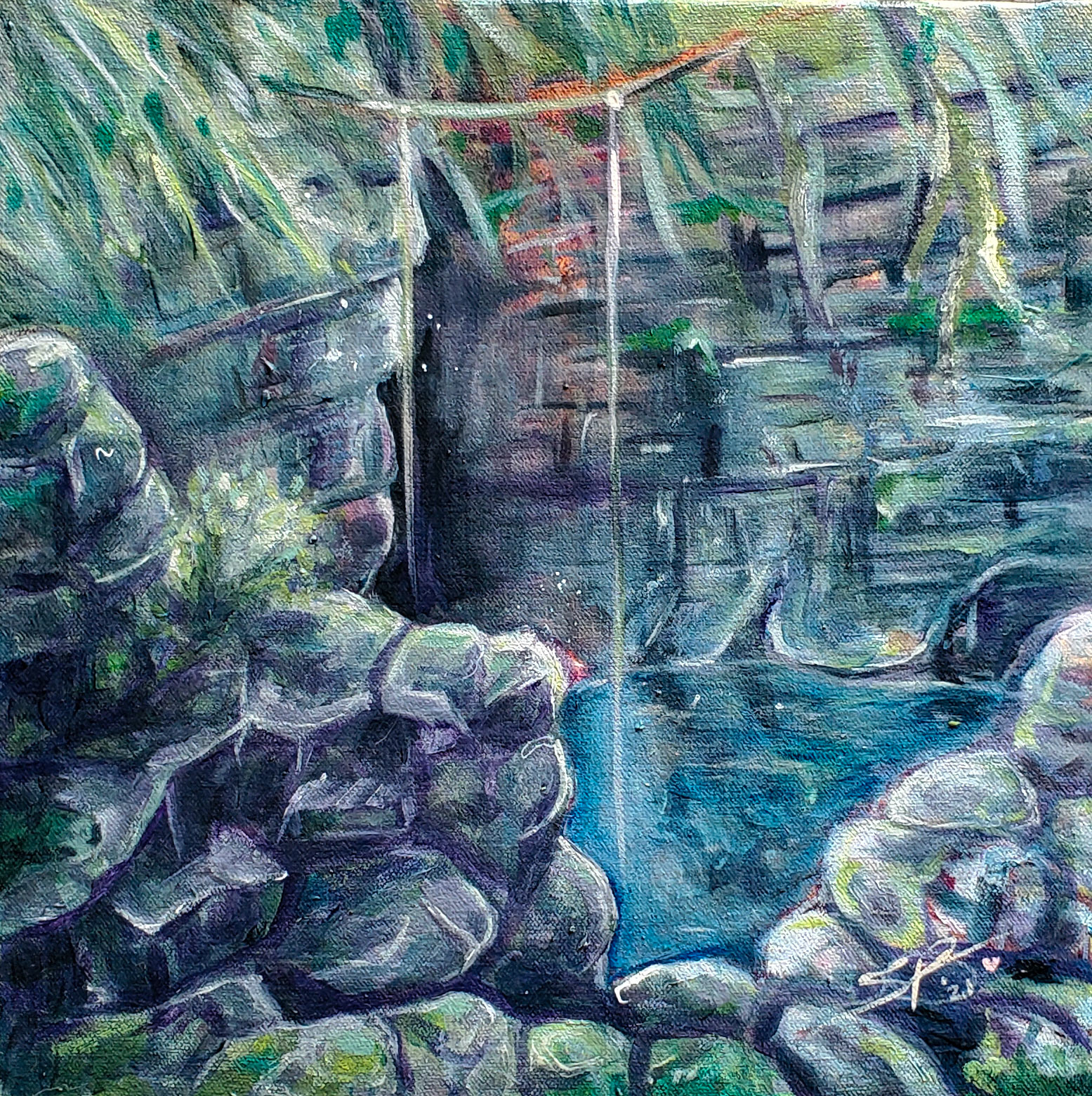 Zunga Dreams 2021; Oil