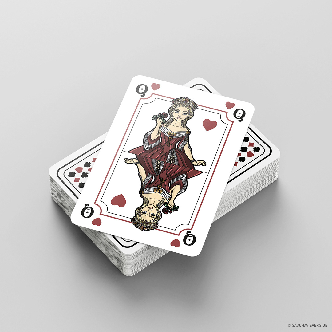 Klassische Spielkarten 