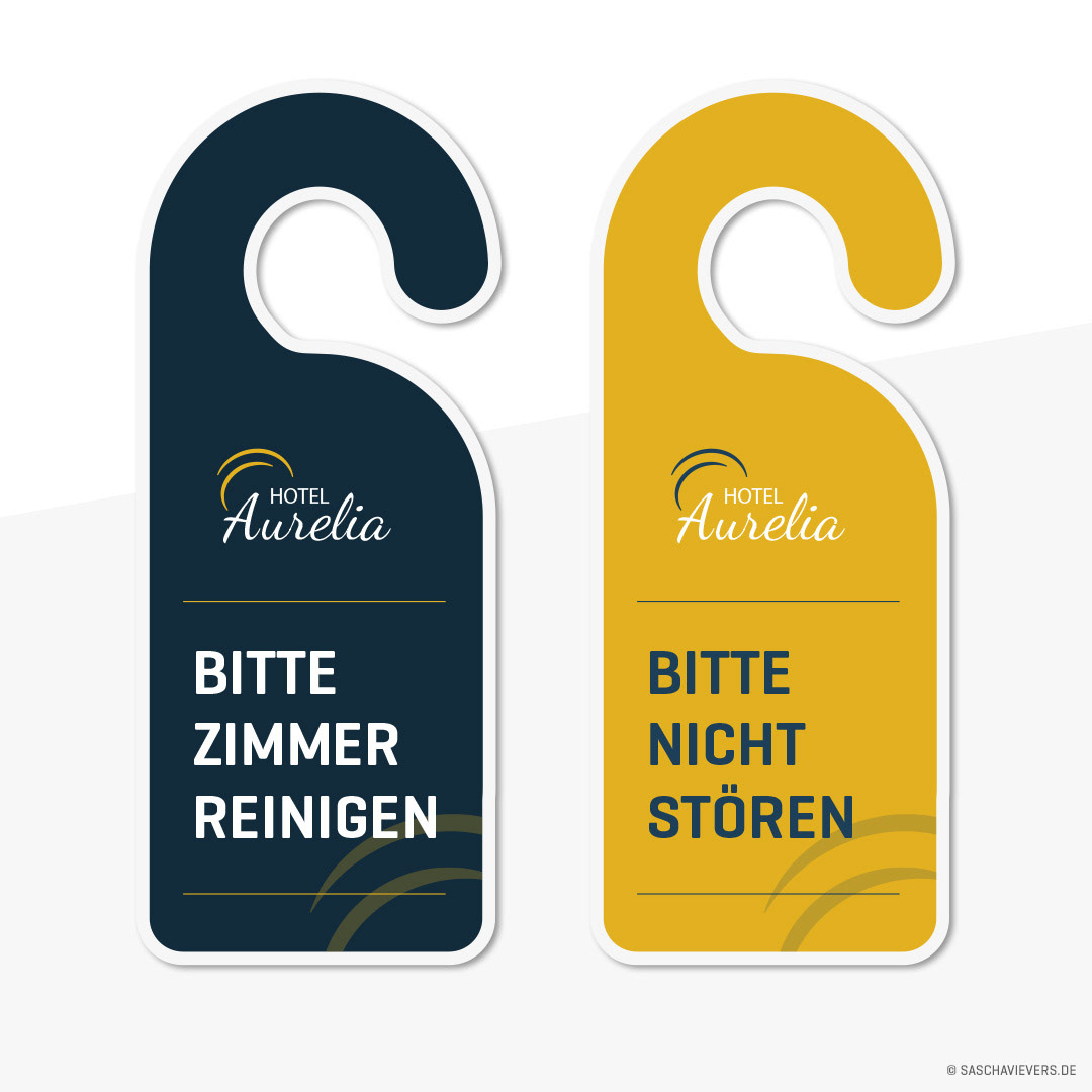 Hotel-Türschilder