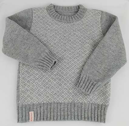 barntröja Akka grå