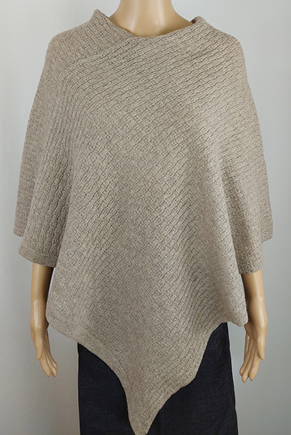 poncho Tukk beige