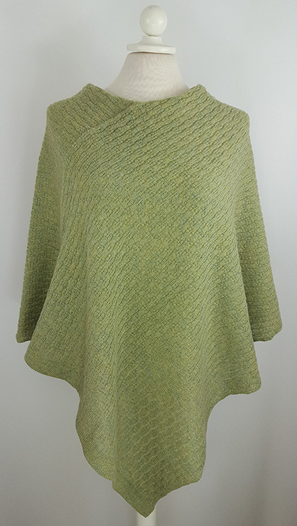 poncho Tukk lindblomsgrön