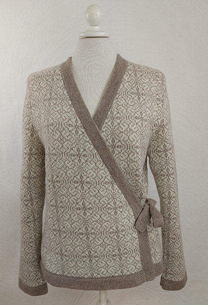 kofta Rakel beige-naturvit
