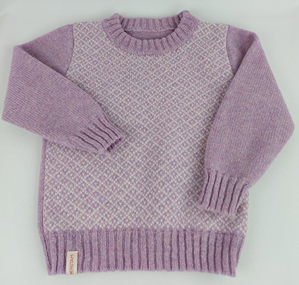 barntröja Akka syrénrosa