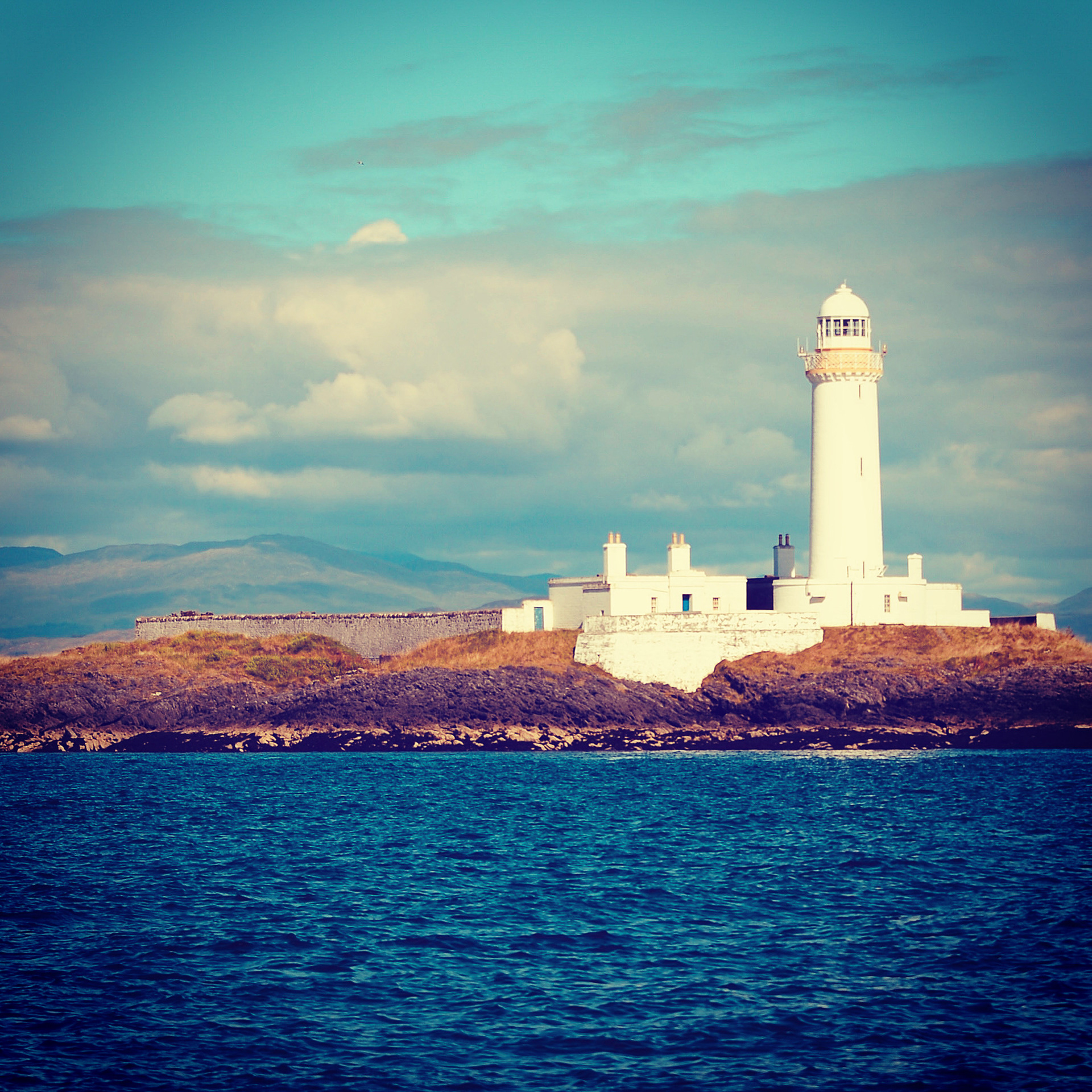 Lighthouse off the Isle of Mull