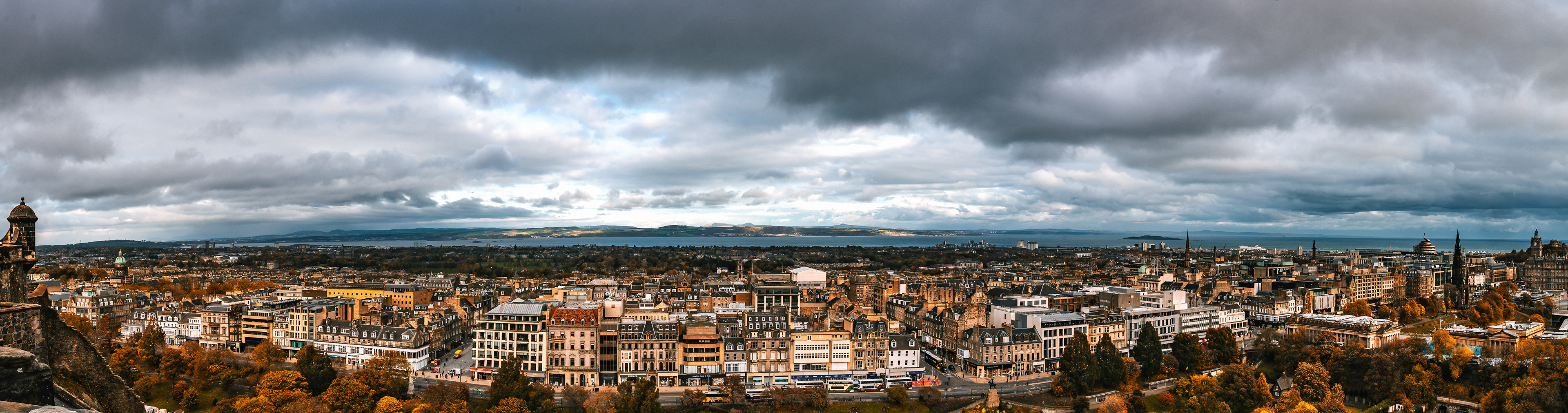 Edinburgh City panorama