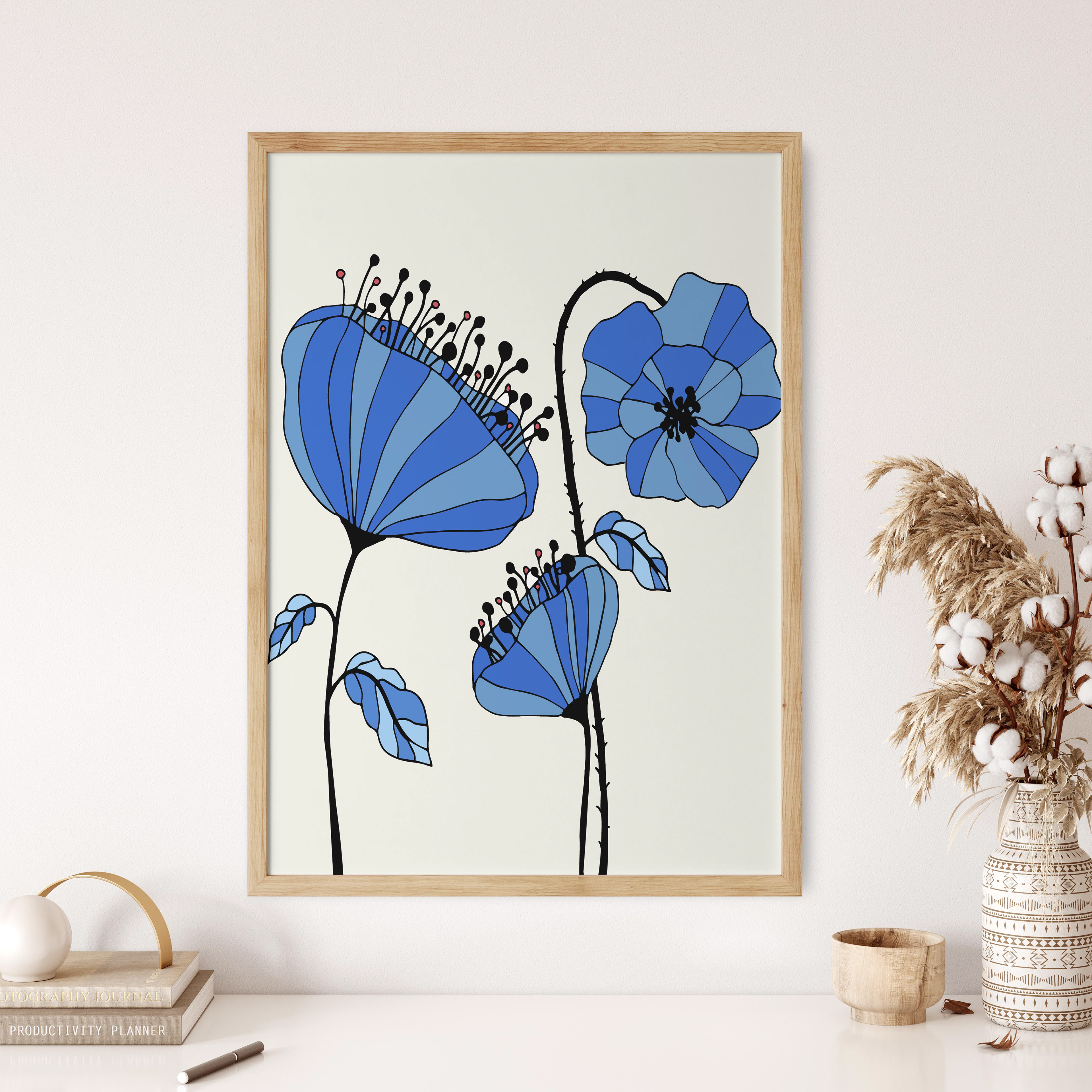 coquelicot bleu