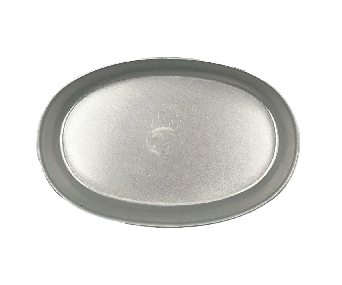 Anodized Aluminum Oval (Single)