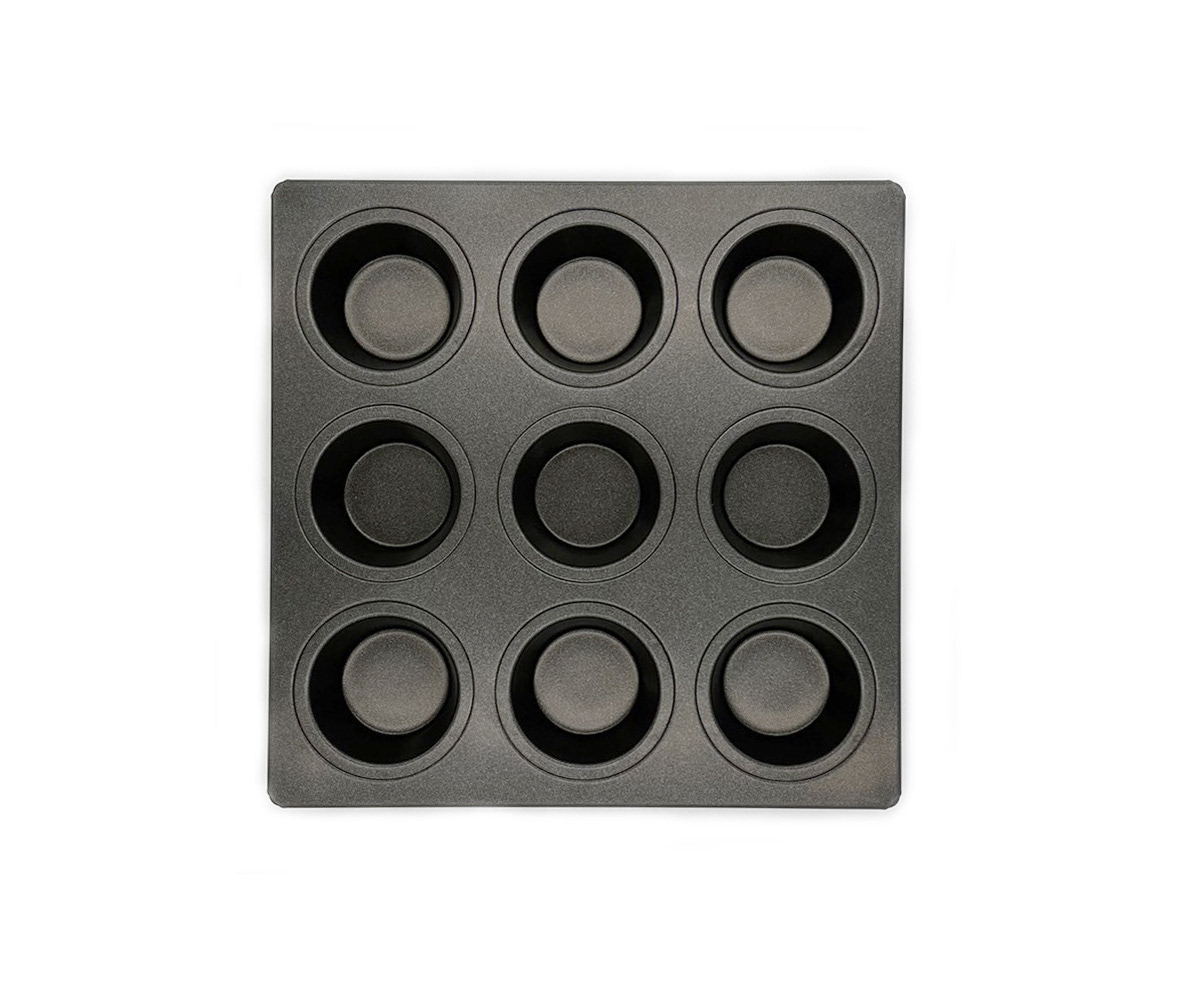 Teflon-coated MB Traditional Muffin Pan (9 pieces)