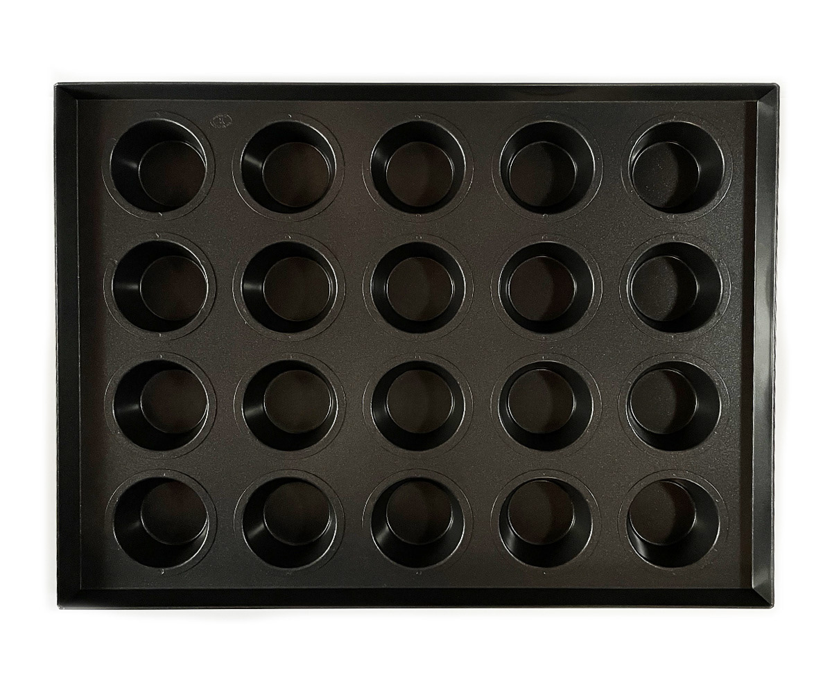 Teflon-coated MB Commercial Muffin Pan (20 pieces) Plate type