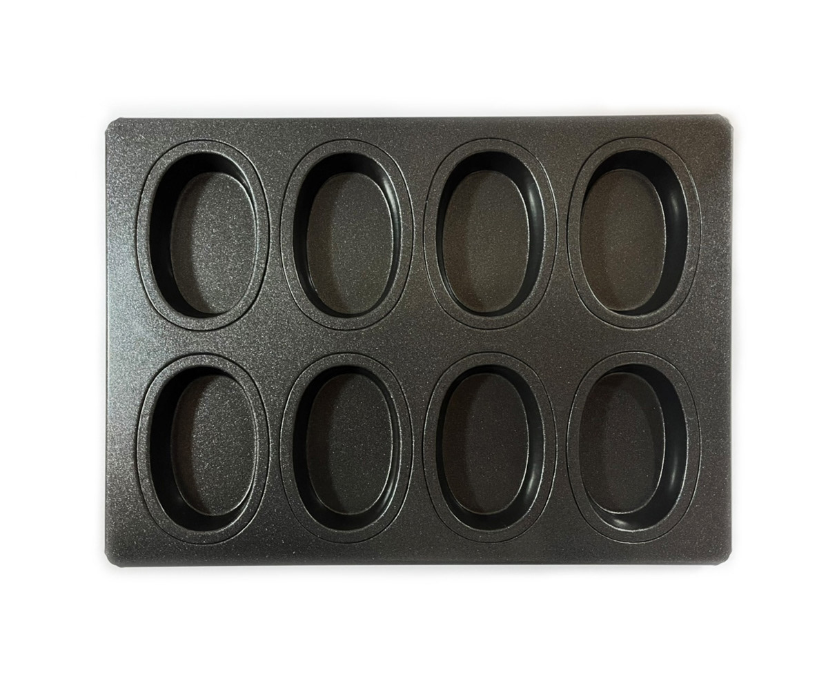 Teflon-Coated MB Oval Pans (8 pieces)