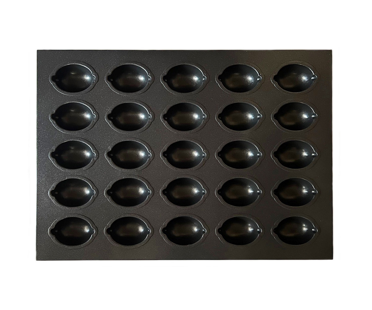 Teflon-Coated MB Commercial  Lemons Pan (25 pieces) Box type