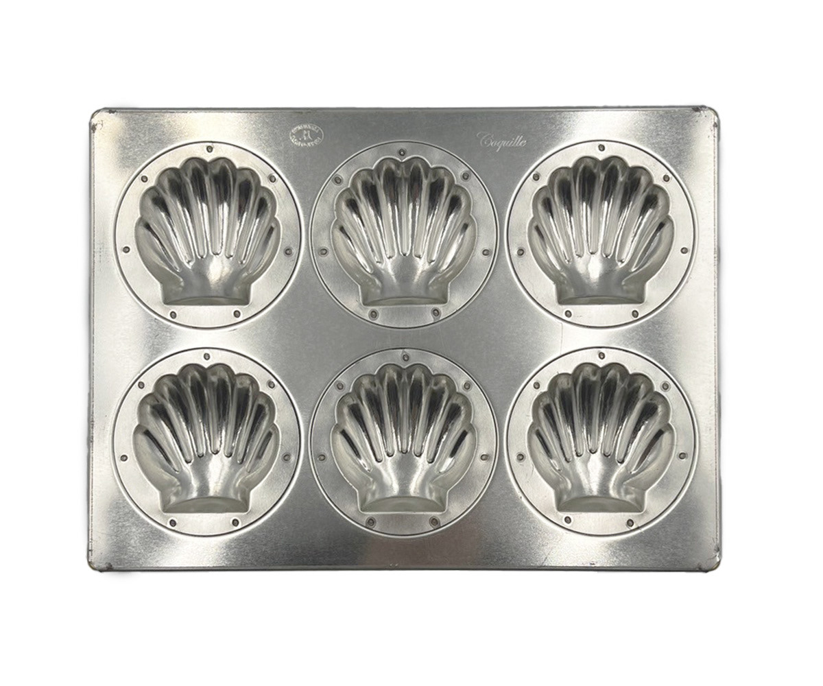 Silicone-coated SV Scallop Pan (6 pieces)