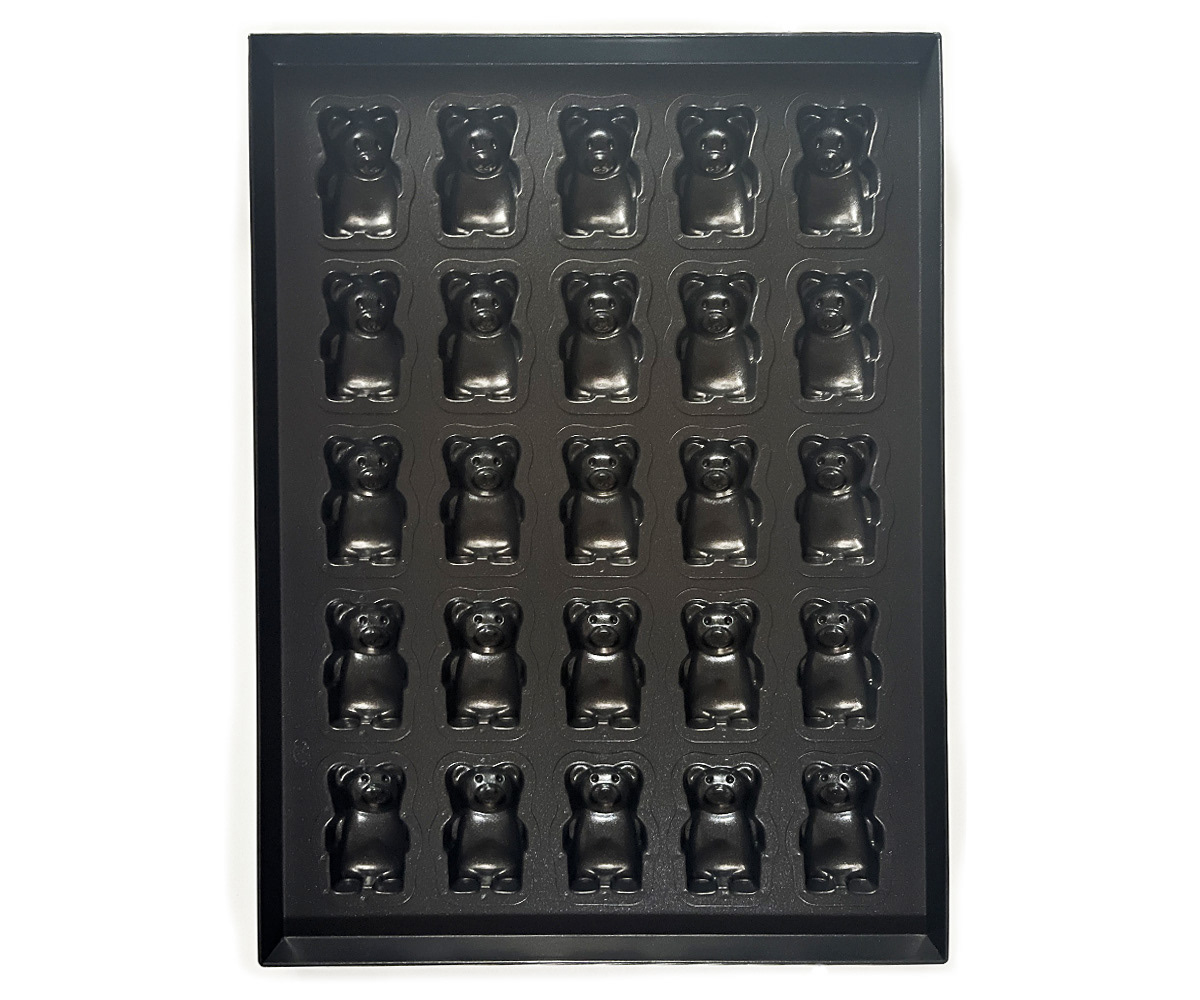 Teflon-Coated MB Commercial Teddy Bear Pan (25 pieces) Plate Type