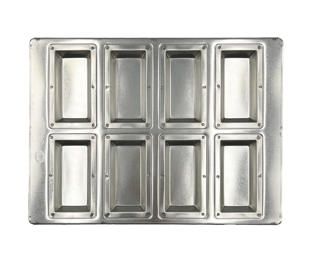 Silicone-coated SV Financier Pan (8 pieces)