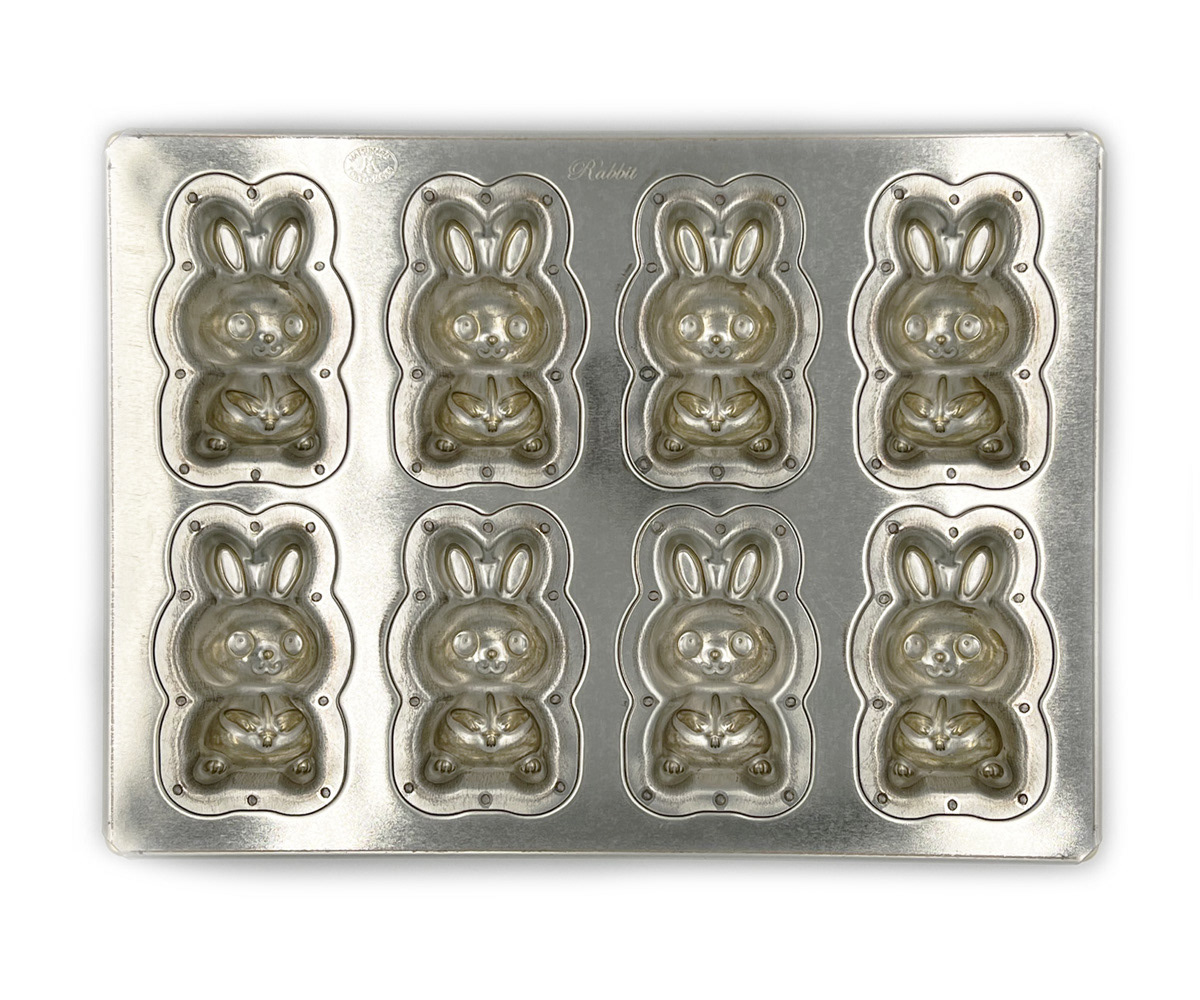 Silicone-coated SV Rabbit Pan (8 pieces)