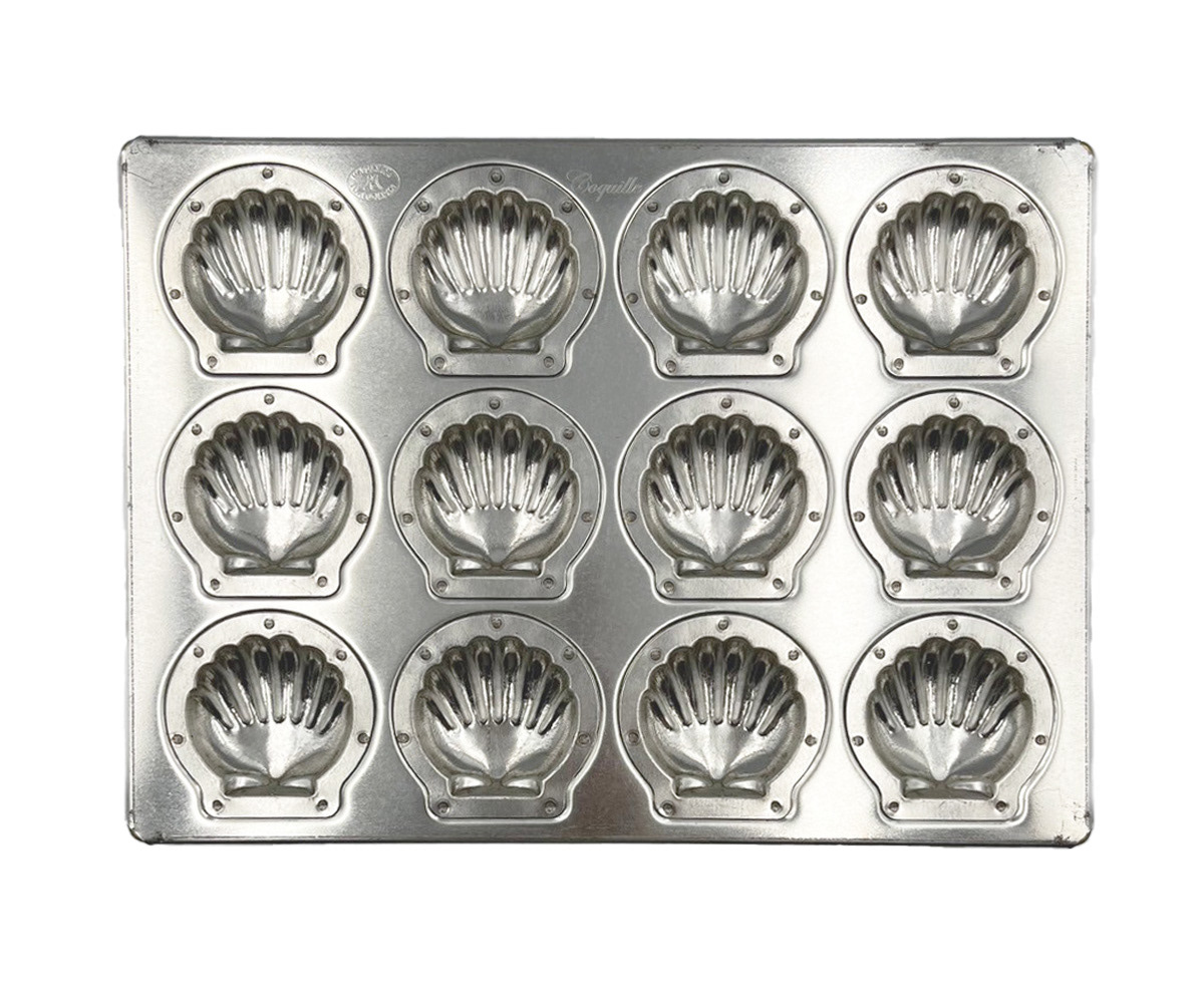 Silicone-coated SV Mini Scallop Pan (12 pieces)