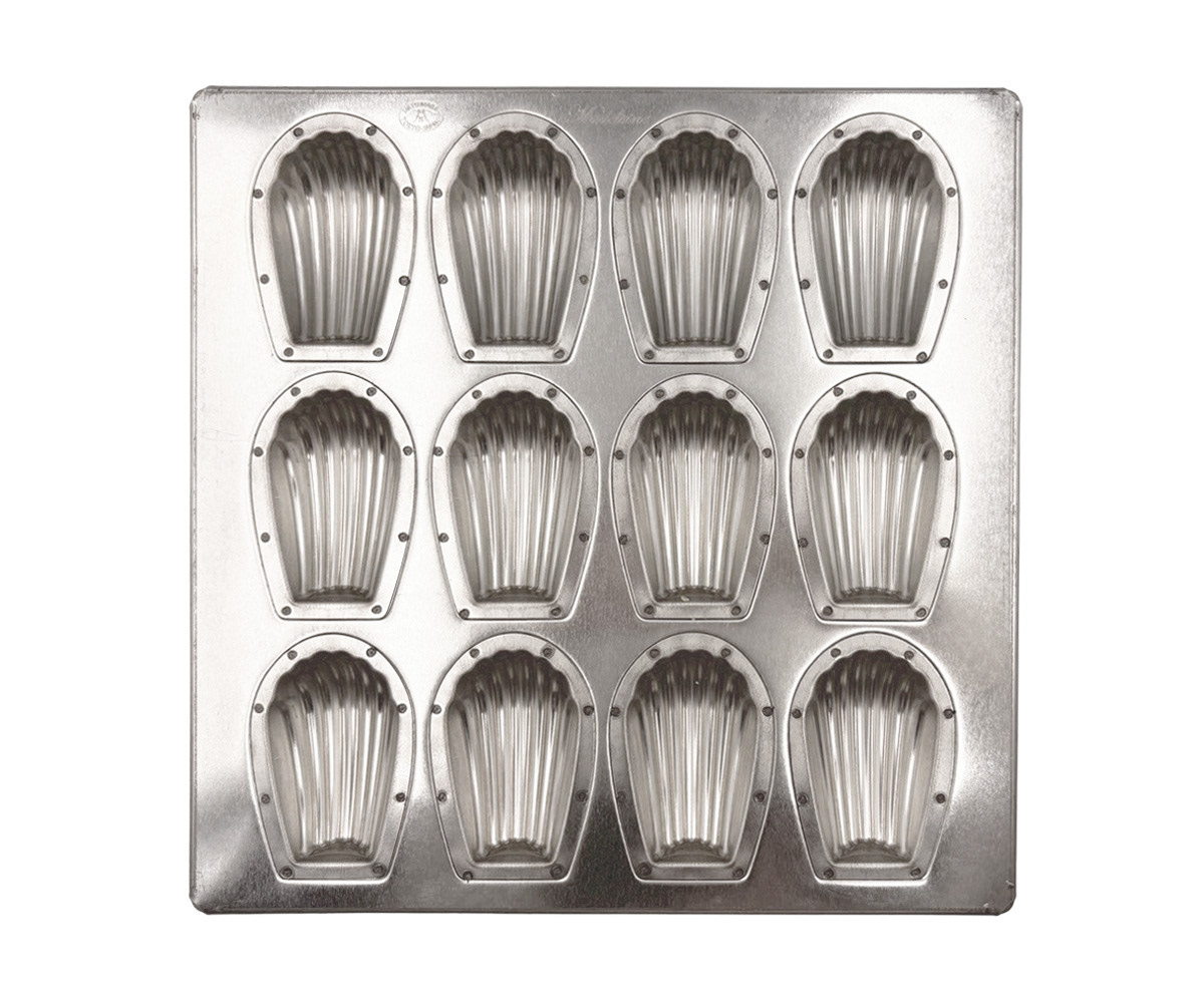 Silicone-coated SV Deep Madeleine Pan (12 pieces)
