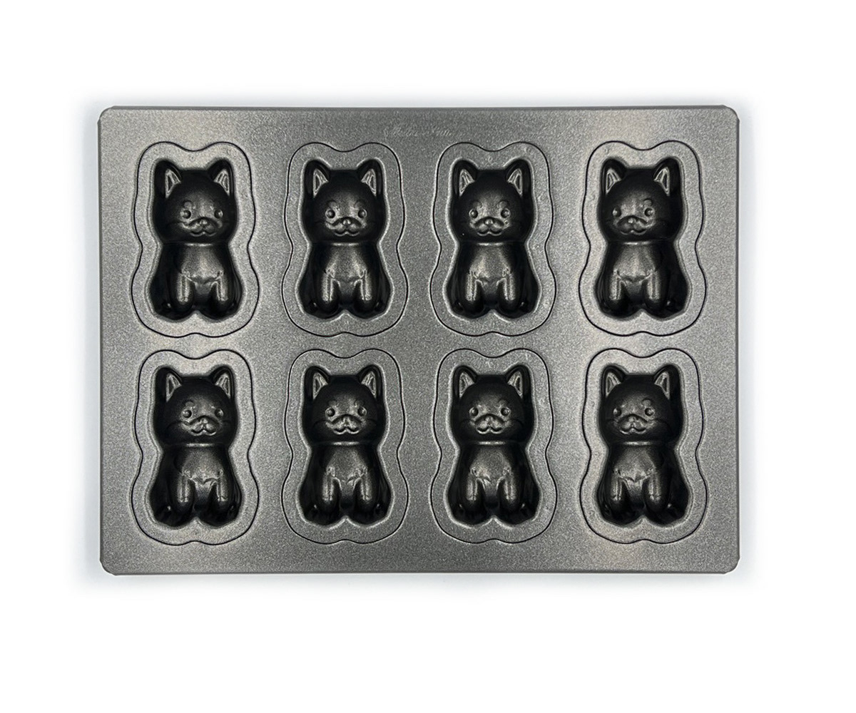Teflon-coated MB Shiba Inu Baking Pans (8 pieces)