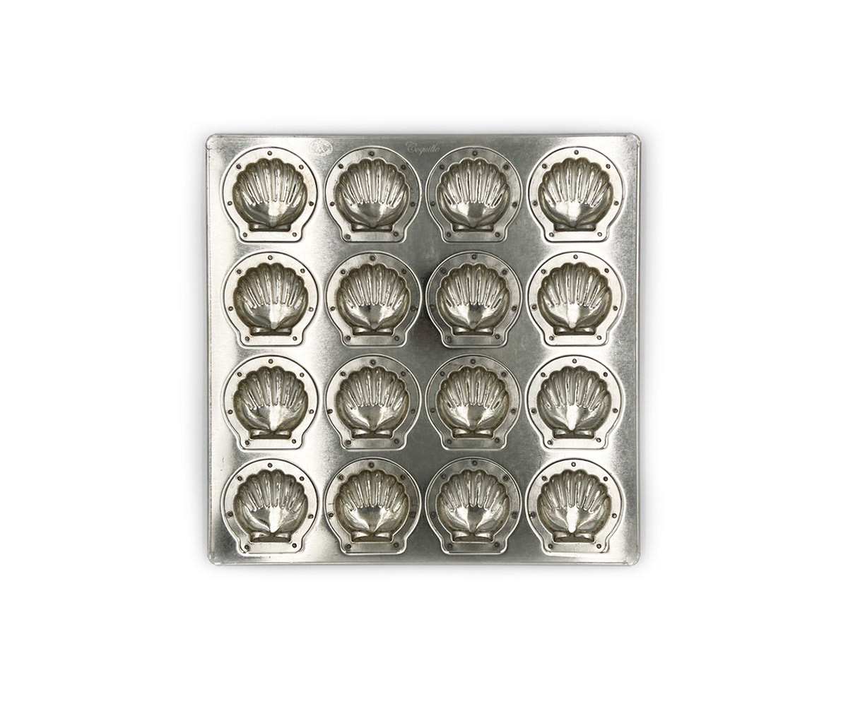 Silicone-coated SV Mini Scallop Pan (16 pieces)