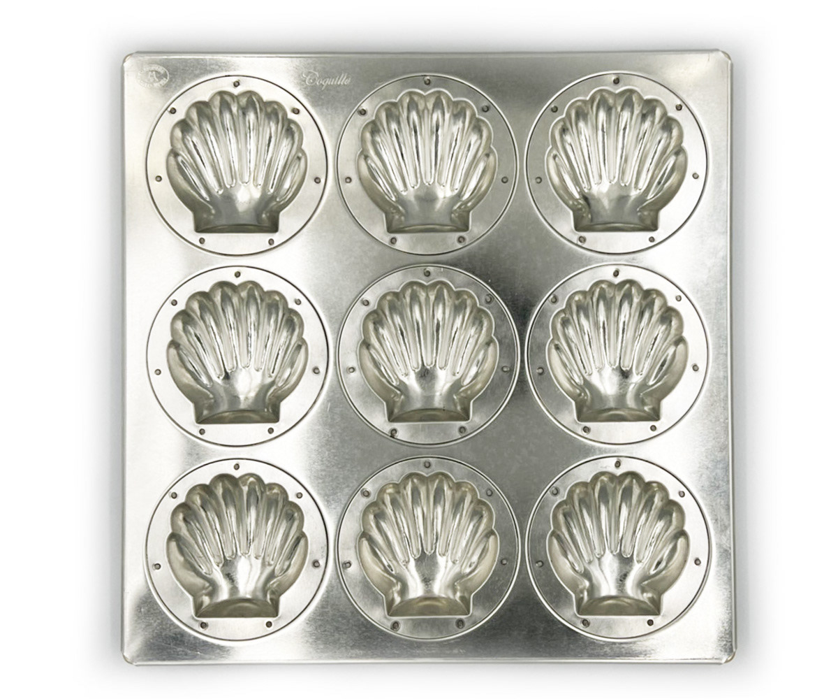 Silicone-coated SV Scallop Pan (9 pieces)