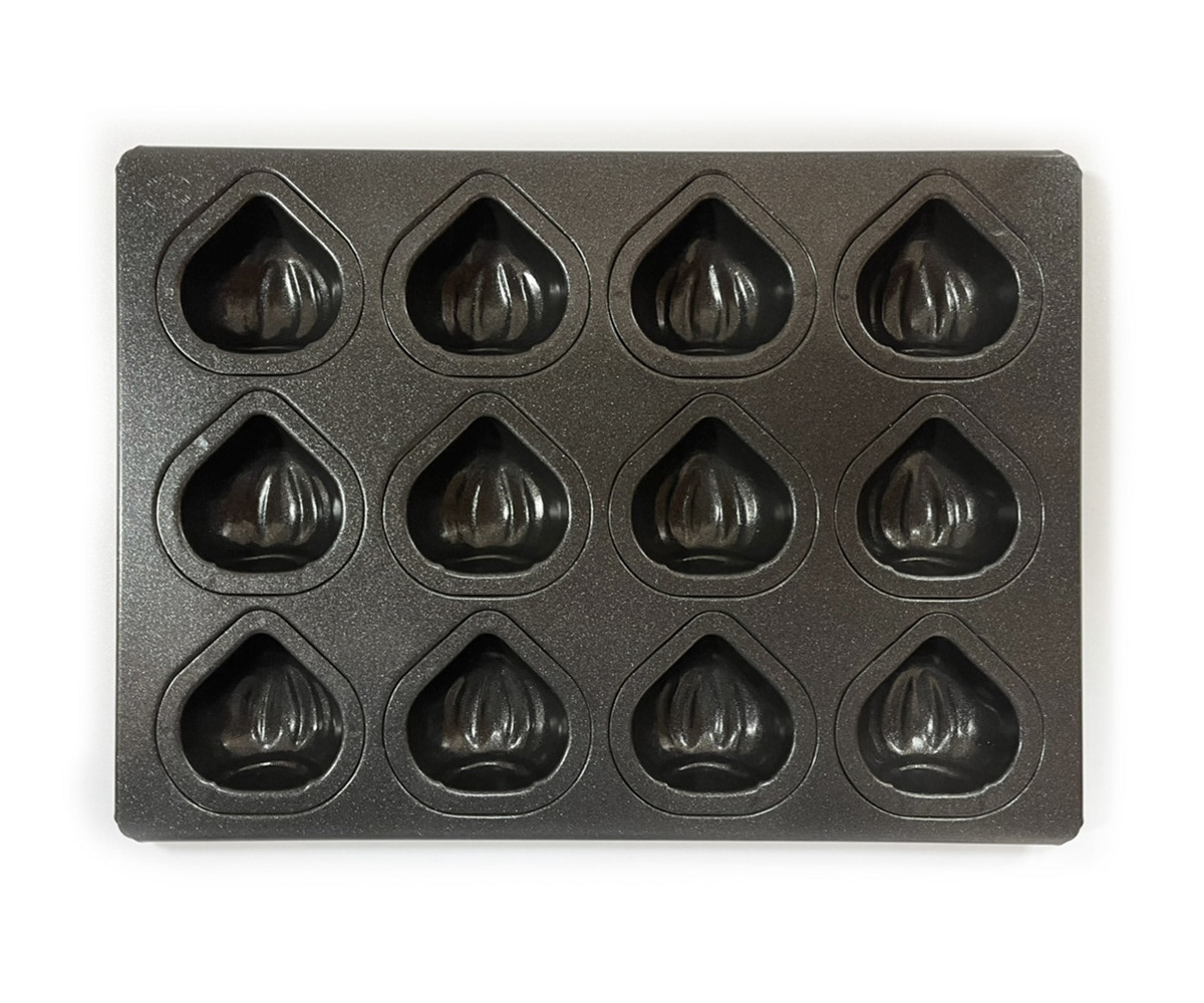 Teflon-Coated MB Mini Maron Pans (12 pieces)