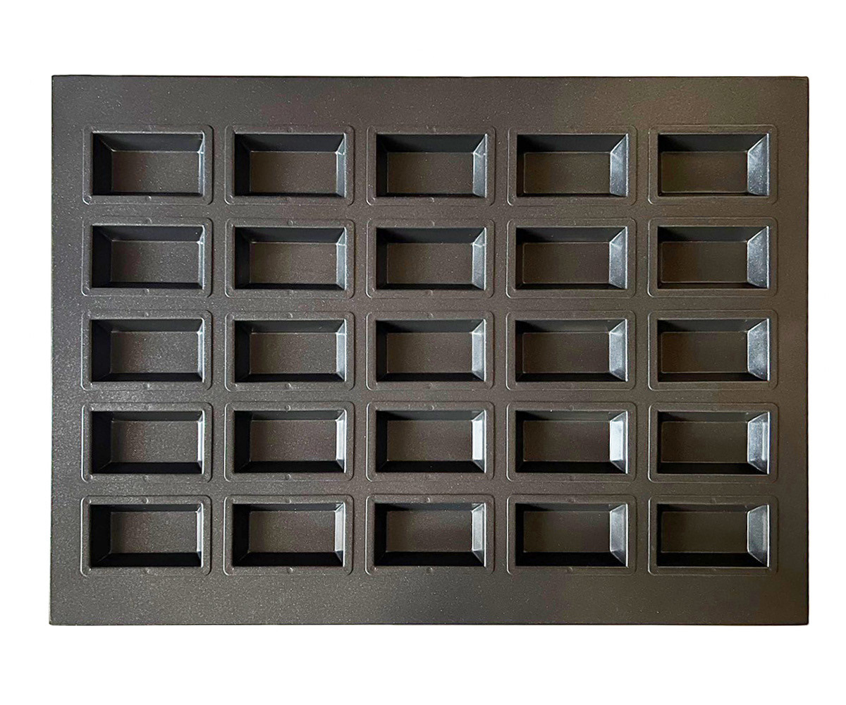 Teflon-Coated MB Commercial  Chantines Pan (25 pieces) Box type