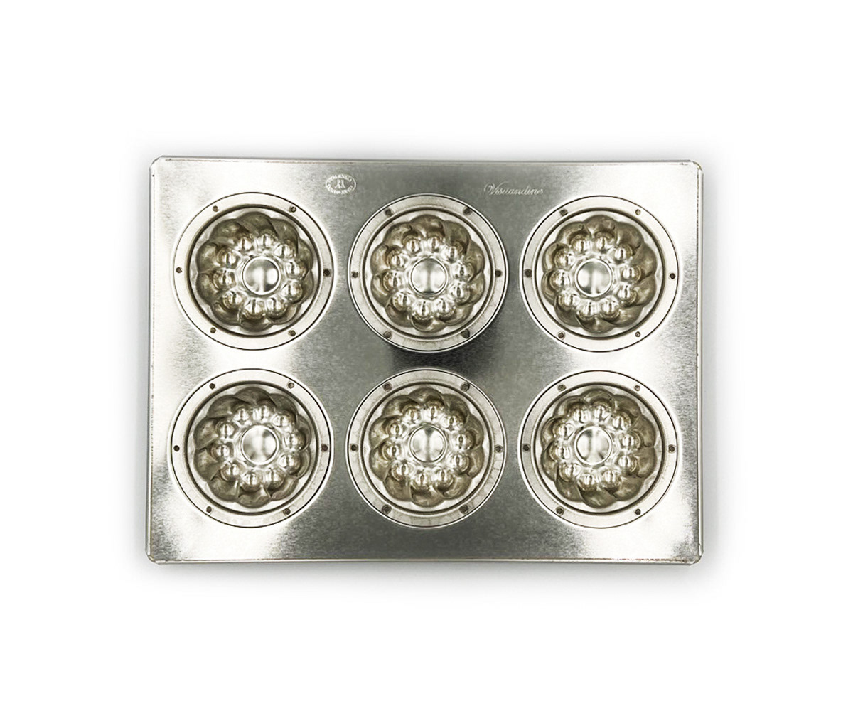 Silicone-coated SV Visitandine Pan (6 pieces)