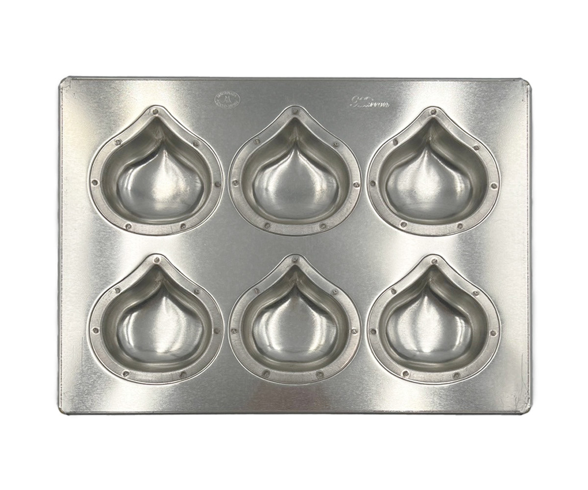 Silicone-coated SV Chestnut Pan (6 pieces)