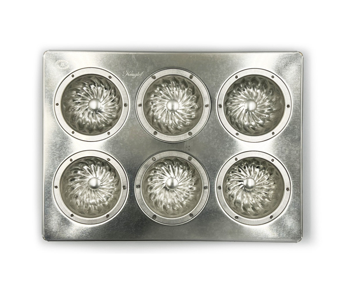 Silicone-coated SV Petit Cougroff Pan (6 pieces)