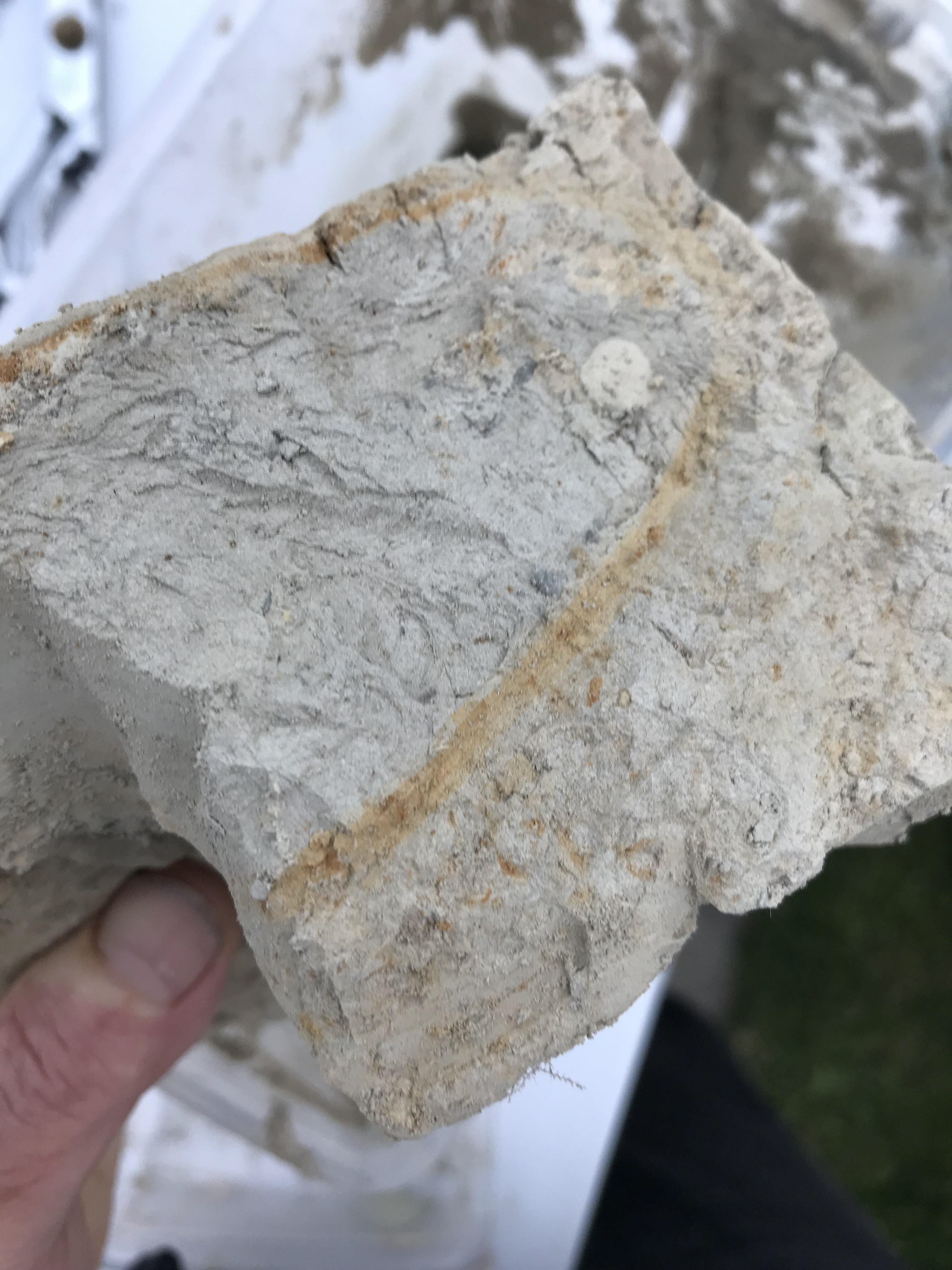 A chunk of Teme Valley river clay