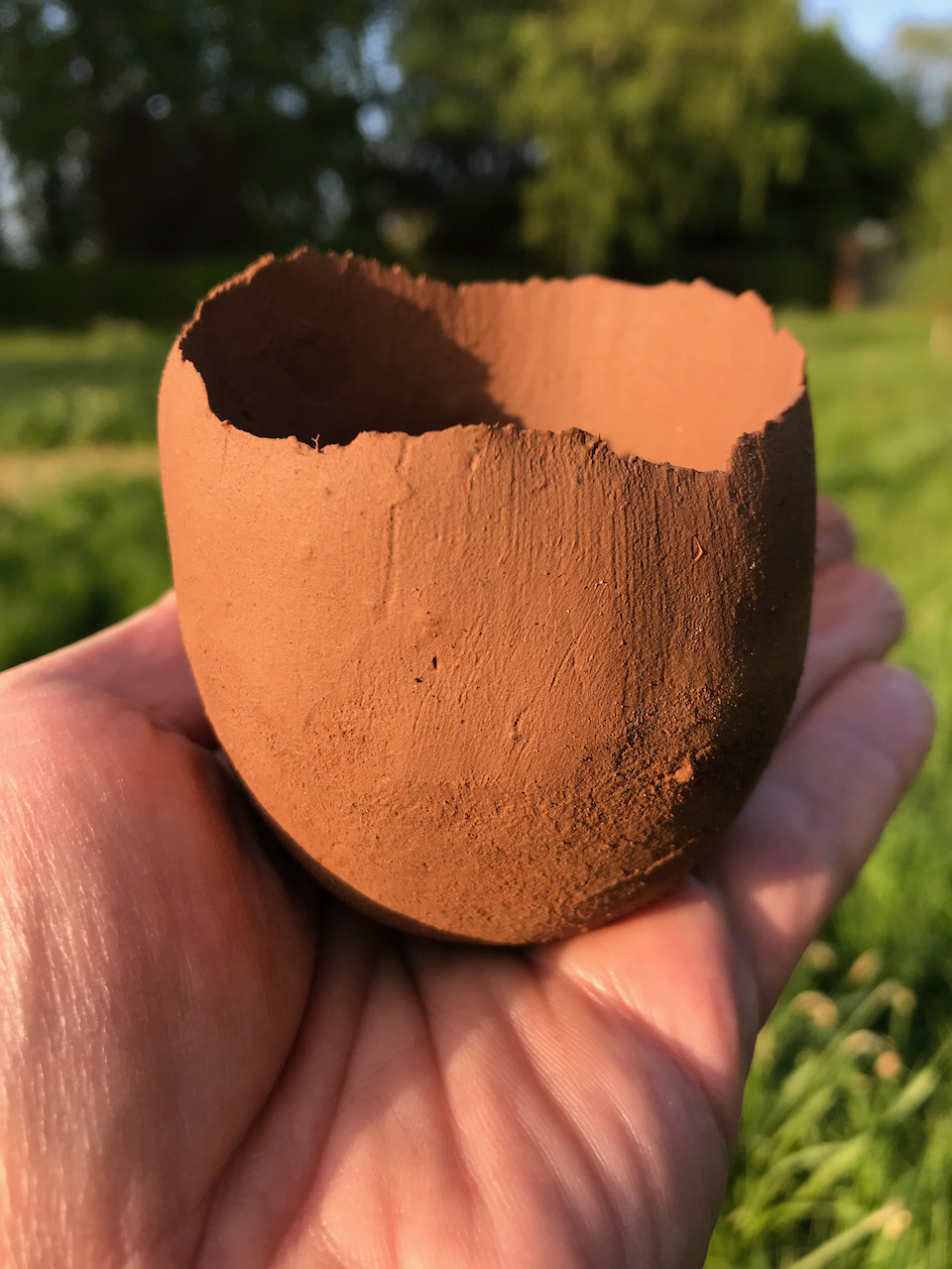 pinch pot