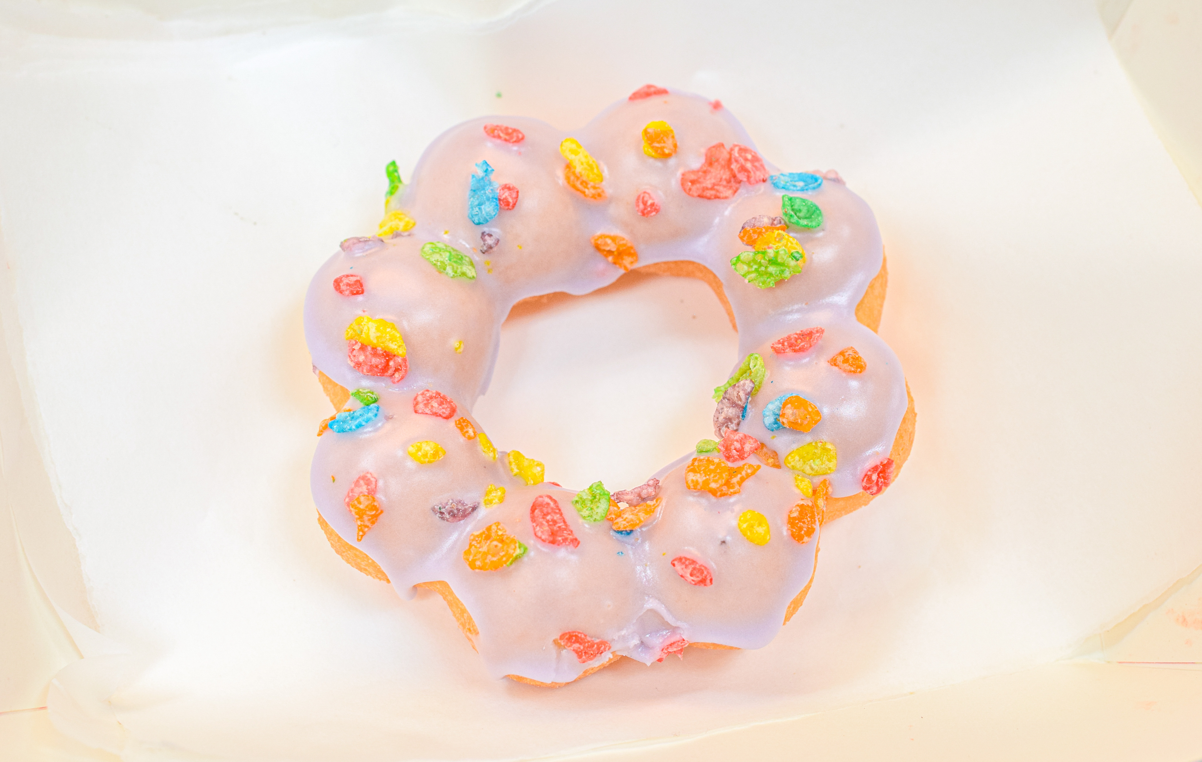 Milk Pebble donut