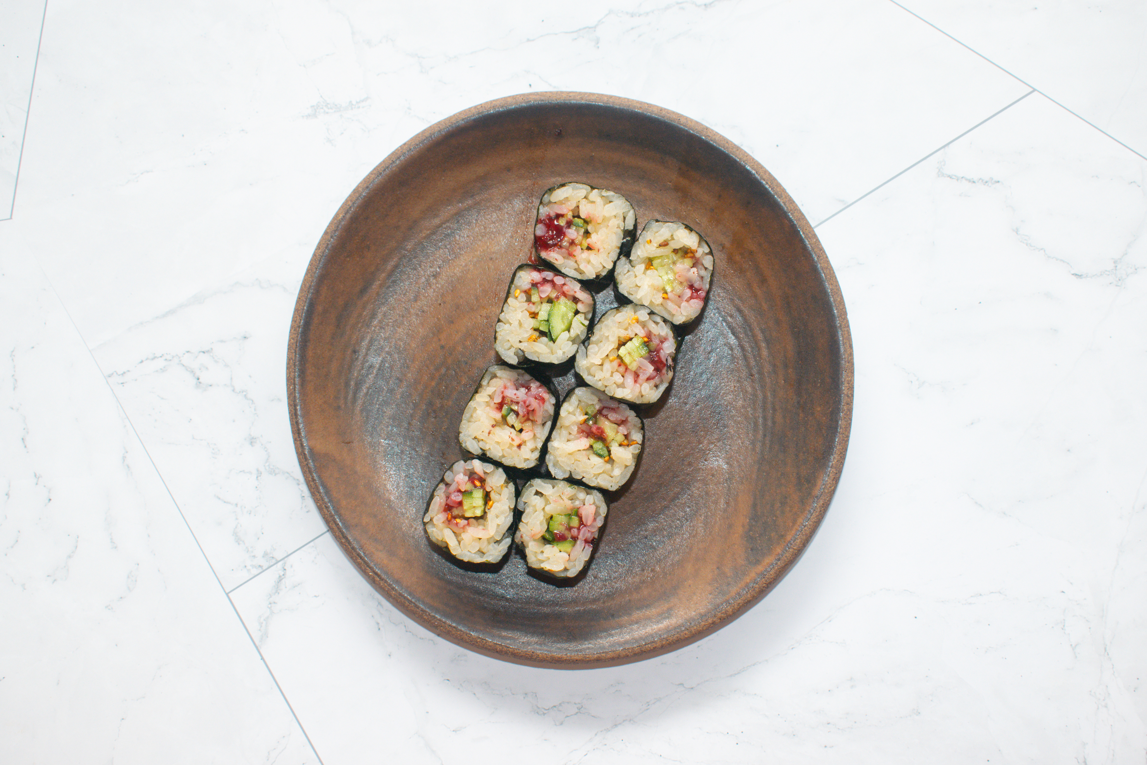 Cucumber with Plum Roll