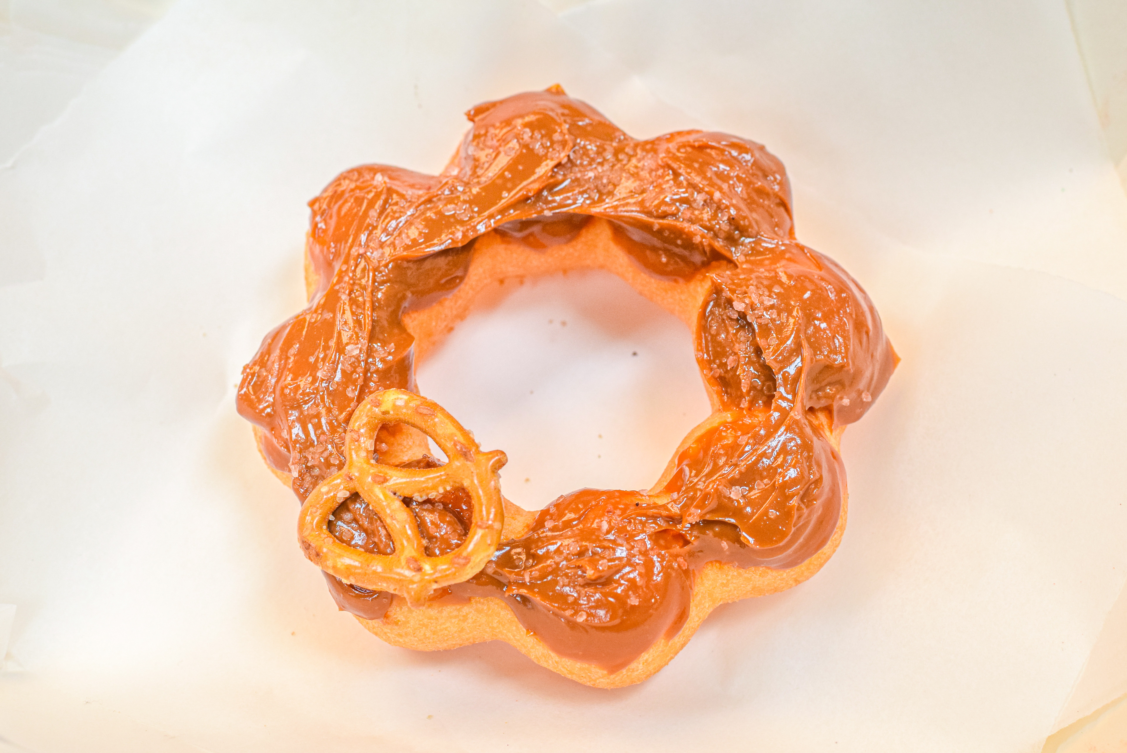 Salt and Caramel donut