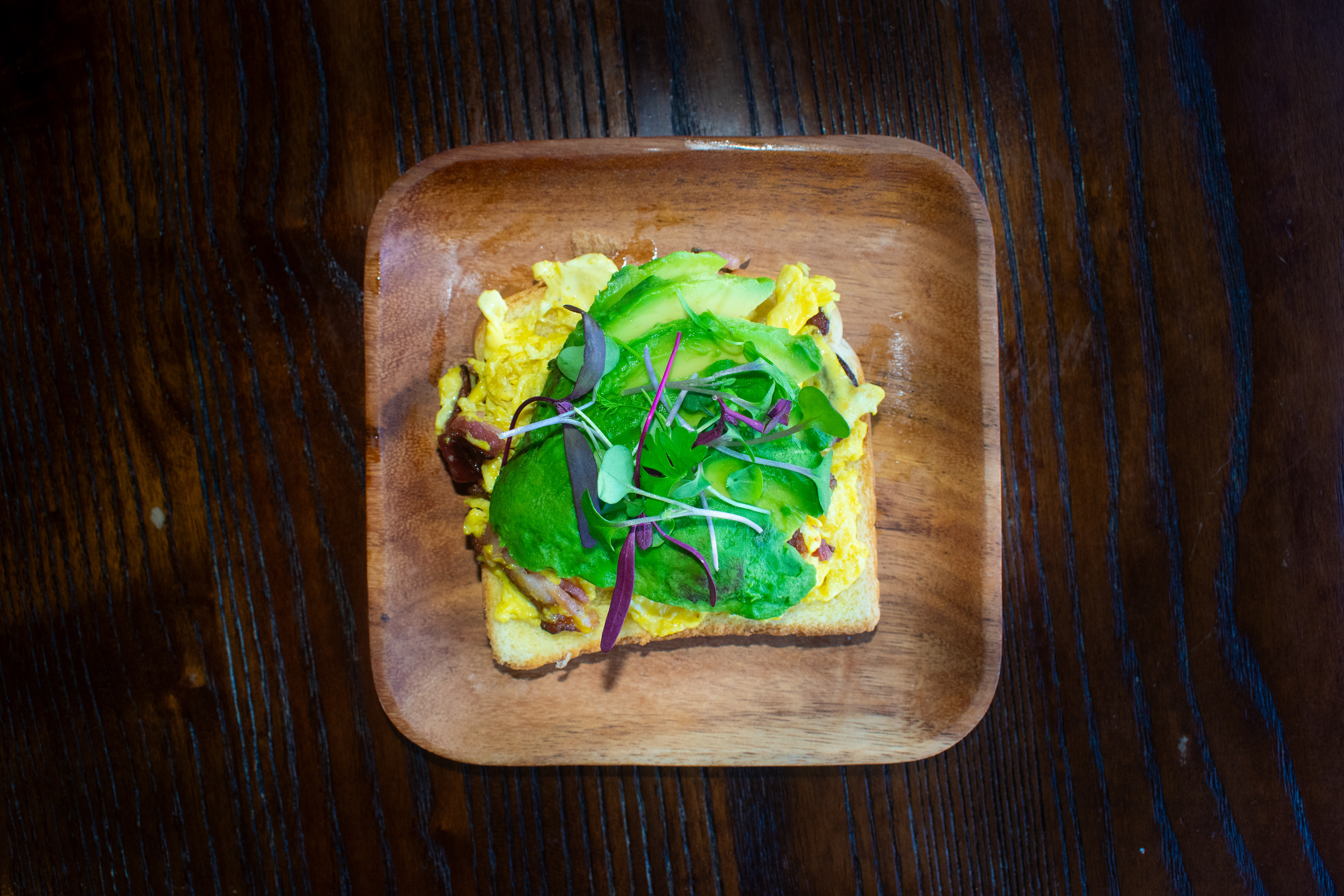 Avocado Bacon Toast