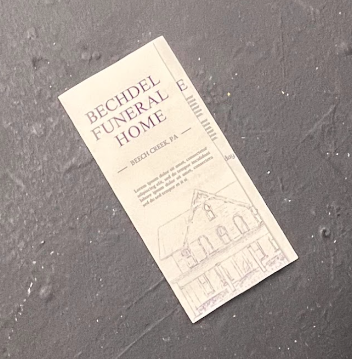 1960s Funeral Pamphlet 