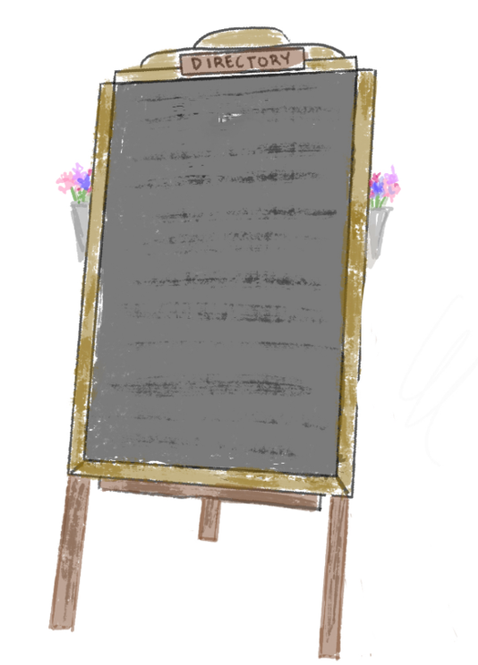 Funeral Directory Board