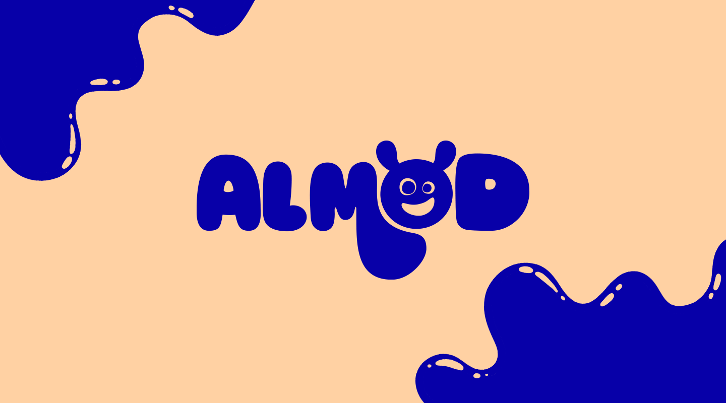 Logo design for AlmoD - almond drink with extra vitamin D