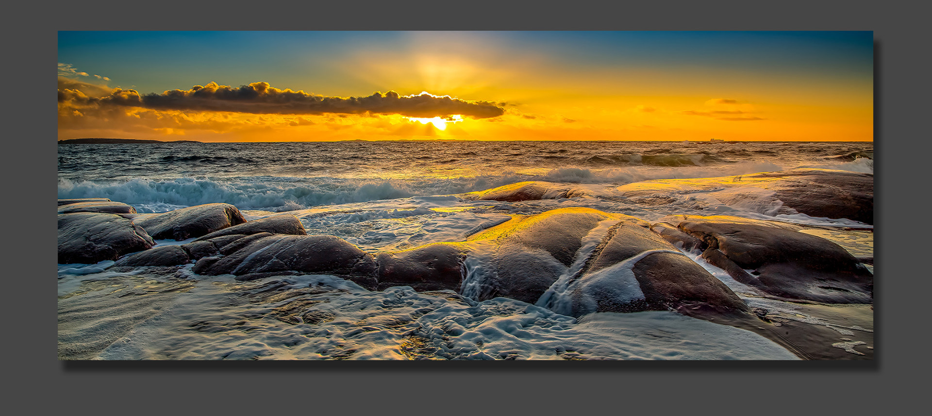 Hvadholmen_6420 - 40x100 cm - Pris kr. 2800,-