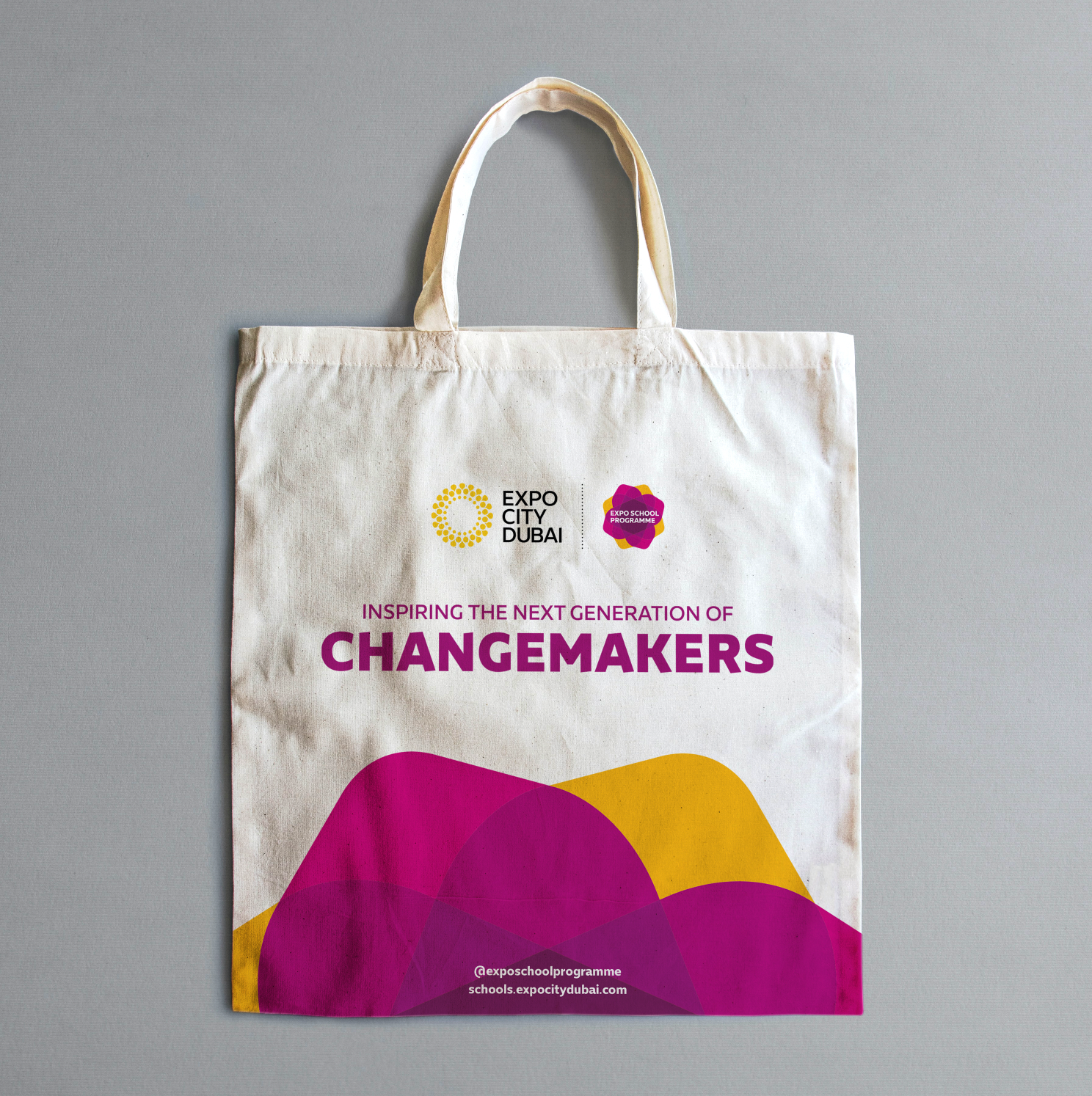 Expo School Programme Tote Bag (English side)