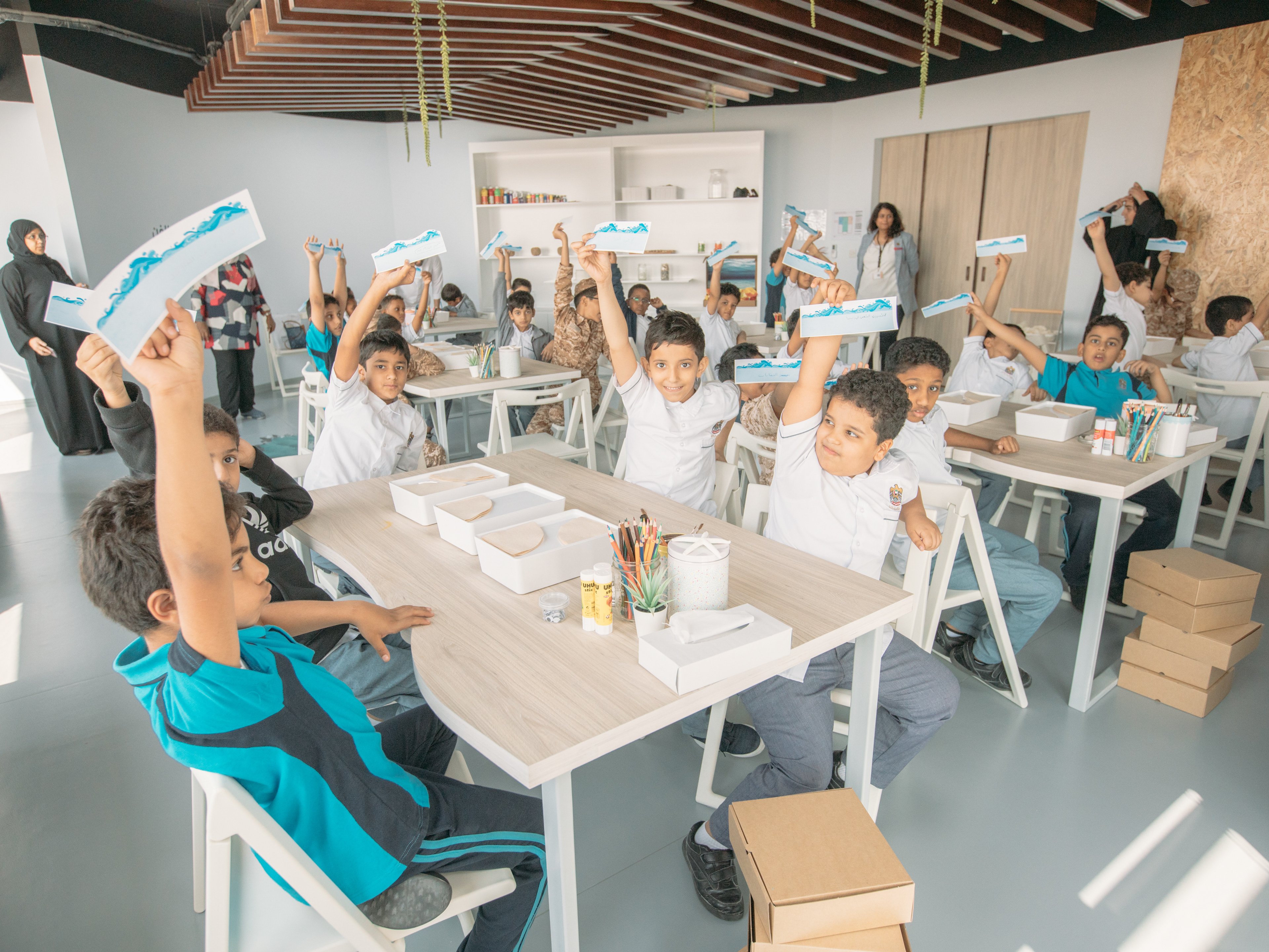 Workshops for students held at the Art Studio