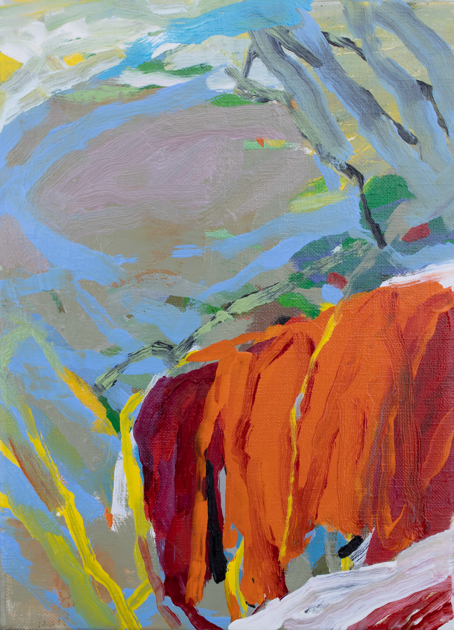 sans titre - huile sur toile - 24x33 - 2023