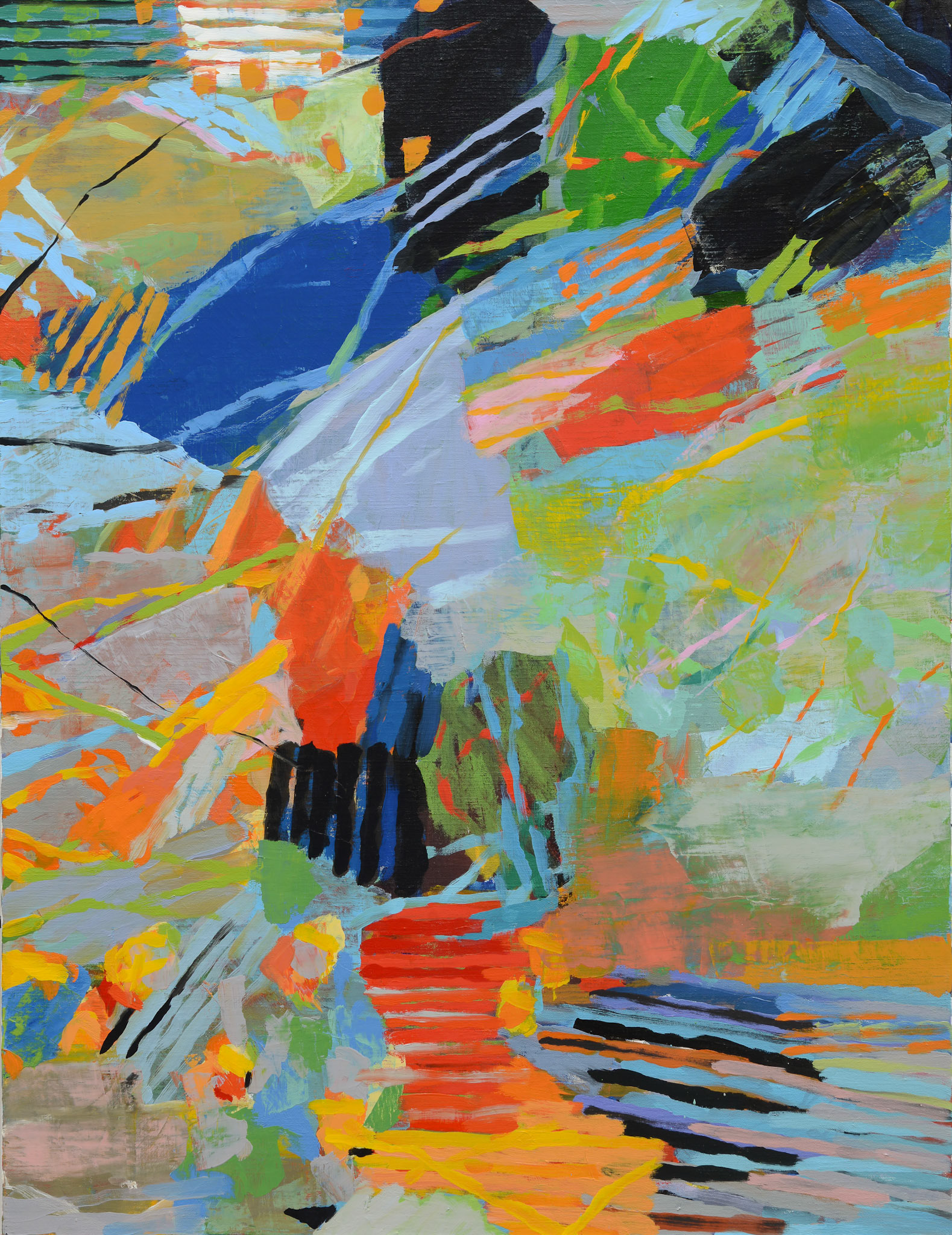 huile sur toile - 116x89 - 2018