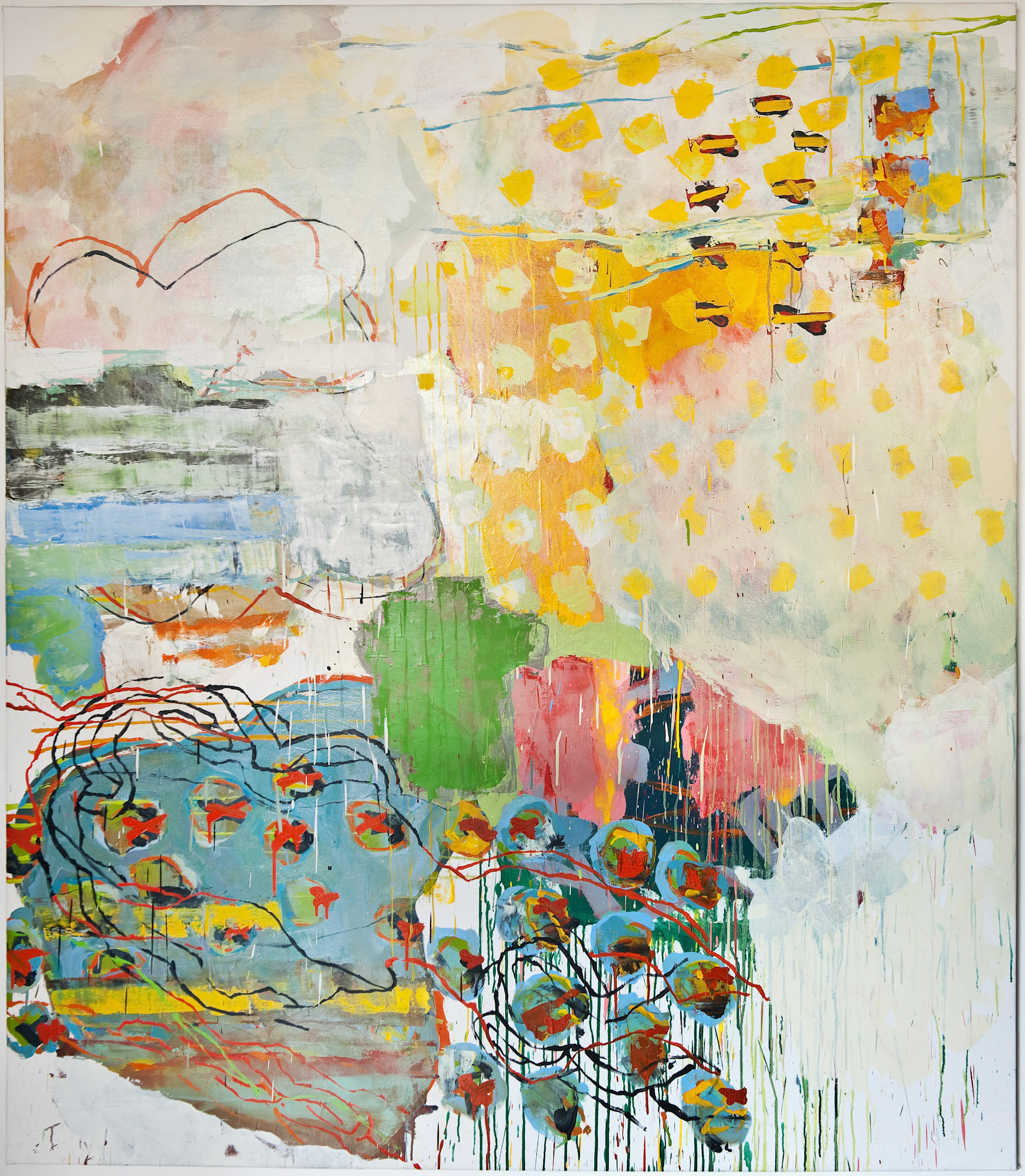 huile sur toile - 180x 159 - 2012