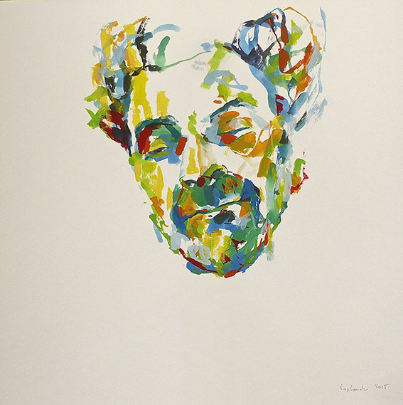 gouache sur papier - 50x50 - 2015