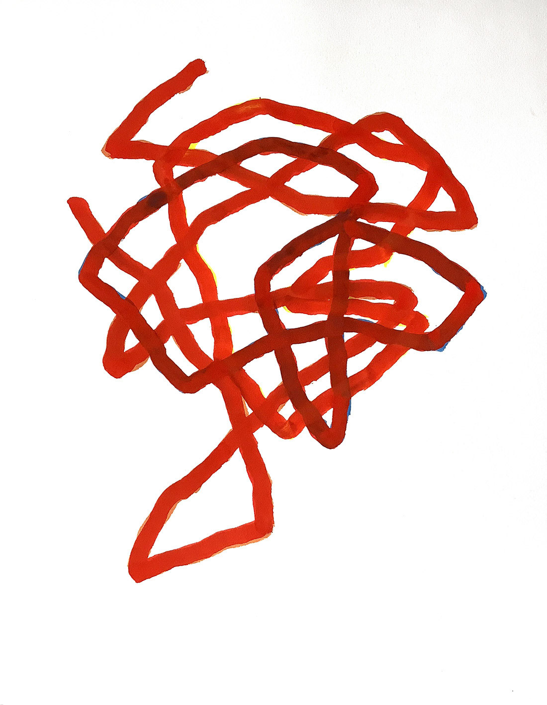 Gouache sur papier - 48x38 cm - 2022