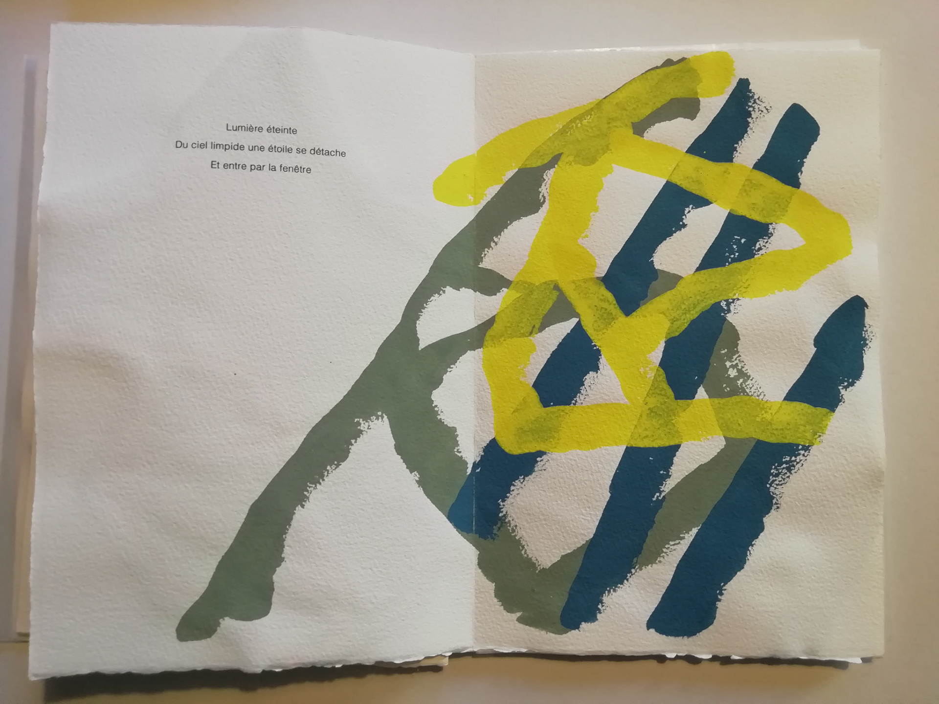 gouache sur papier 2019