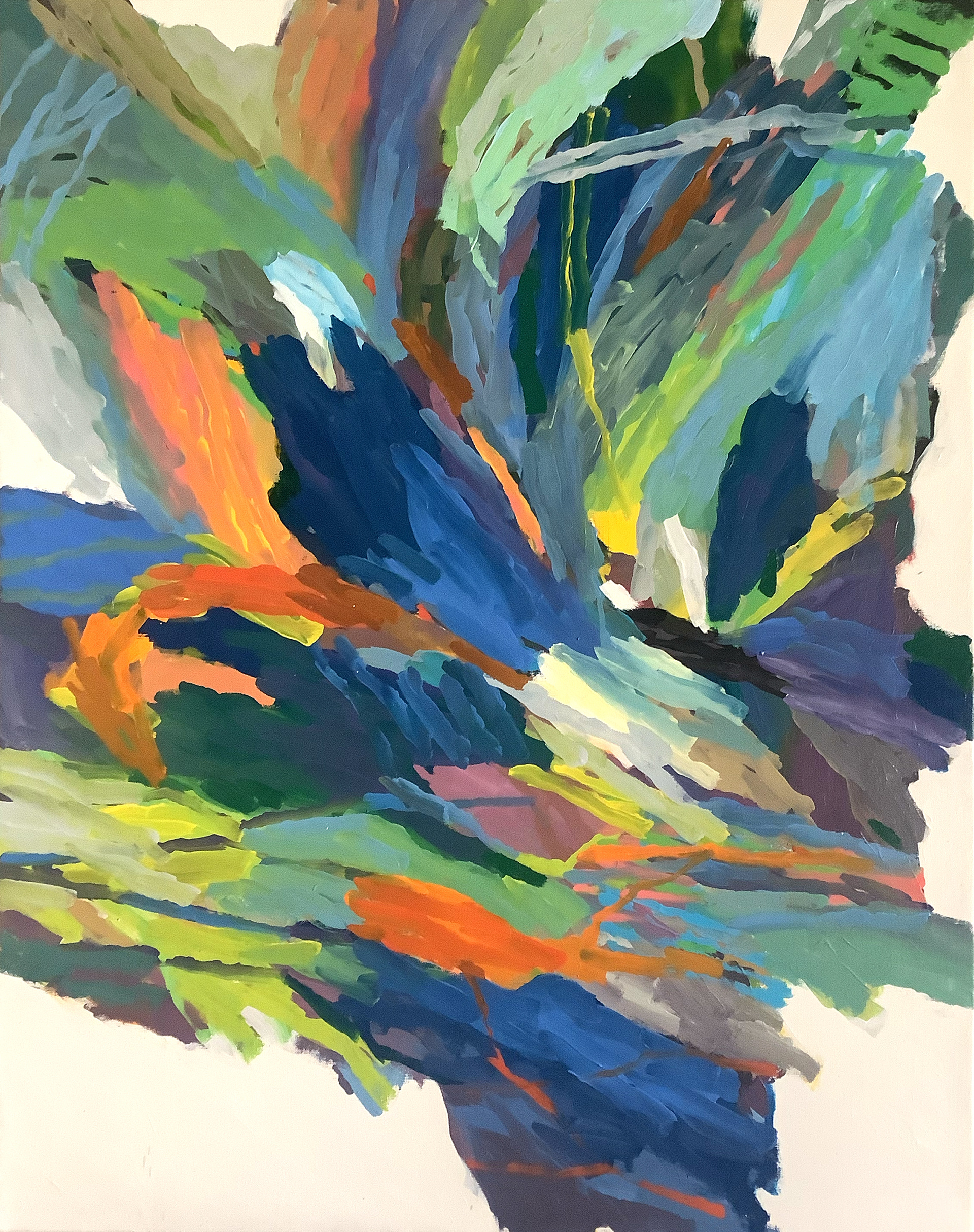Sans titre - huile sur toile 2025 - 92x73cm