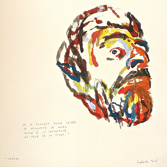 gouache sur papier - 50x50 - 2015